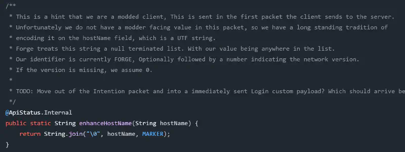 Featured image of post 关于 Forge 使用过的各种主机名标记